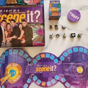 Friends Scene It gameboard y2k tv series game night